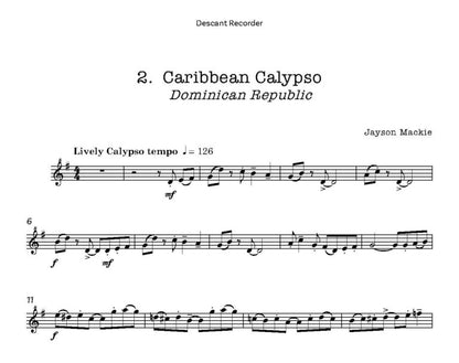 Mackie, Jason - Around the World with My Recorder - Digital Download