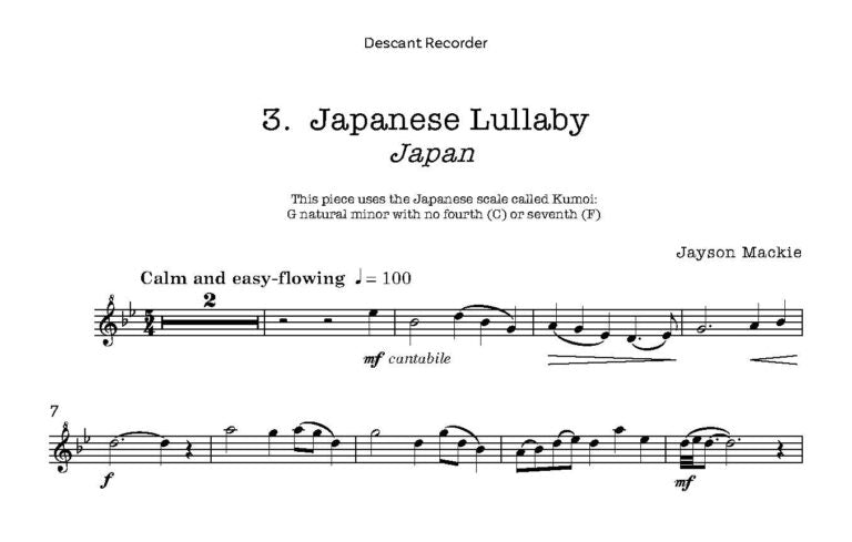 Mackie, Jason - Around the World with My Recorder - Digital Download