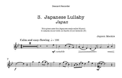 Mackie, Jason - Around the World with My Recorder - Digital Download