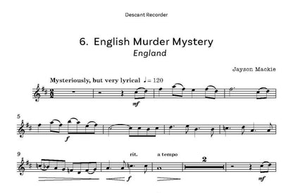 Mackie, Jason - Around the World with My Recorder - Digital Download