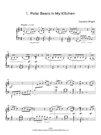Wright, Caroline - Onwards and Upwards for solo piano - Digital Download