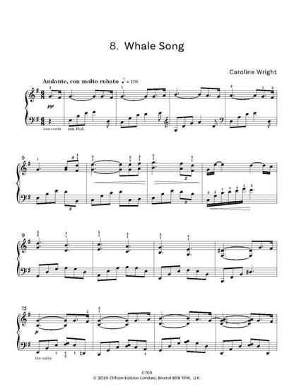 Wright, Caroline - Onwards and Upwards for solo piano - Digital Download