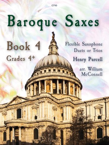 Baroque Saxes: Book 4 for two/three Saxophones (Grade 4+) - Digital Download