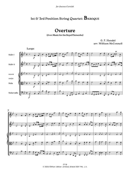 1st & 3rd Position String Quartet: Baroque - Digital Download