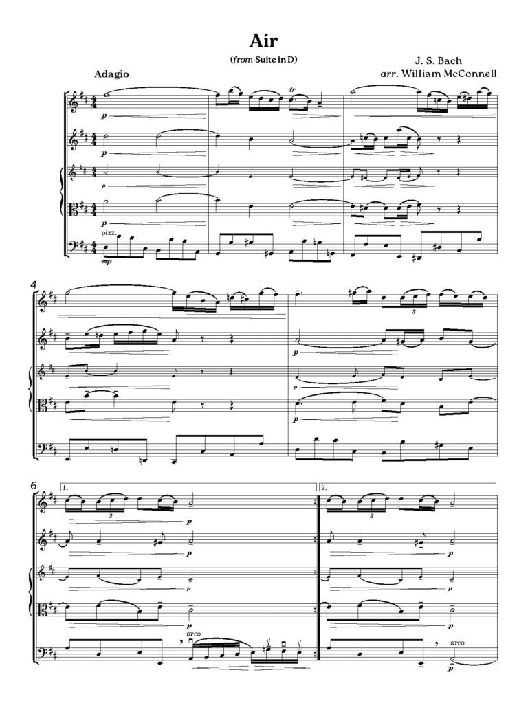 1st & 3rd Position String Quartet: Baroque - Digital Download