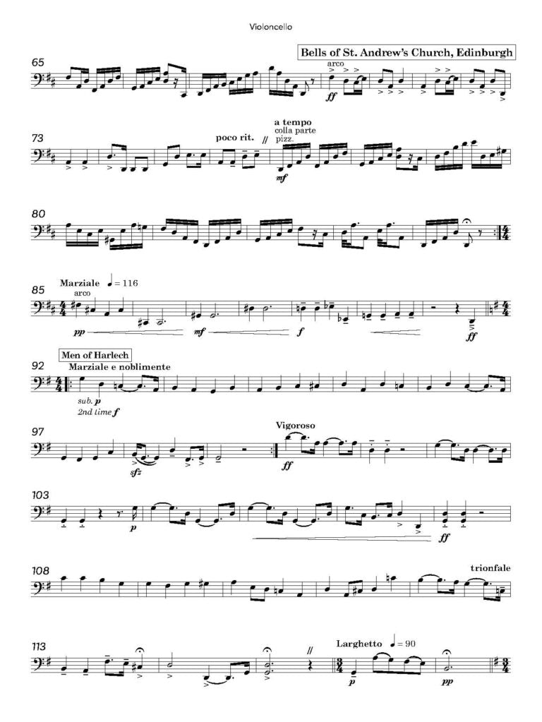 Ballads of Britain for String Quartet:  - Digital Download