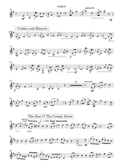 Irish Mist for String Quartet:  - Digital Download