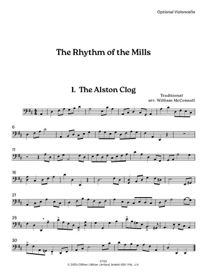 McConnell, William: The Rhythm of the Mills Clog Dances from the Lancashire Cotton Mills: Violin Duet or Violin & Viola Duet - Digital Download