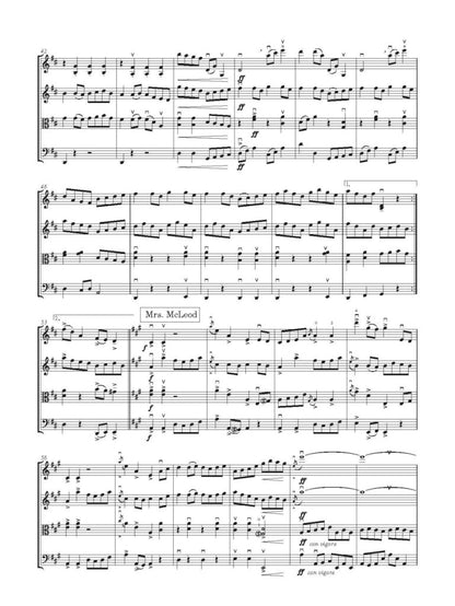 Reel Fiddlin’ Traditional Reels arranged for String Quartet - Digital Download