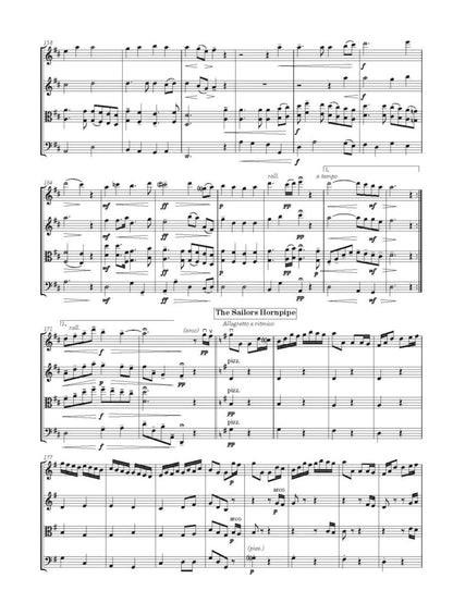 The Ship’s Fiddler Sea Songs and Shanties arranged for String Quartet - Digital Download