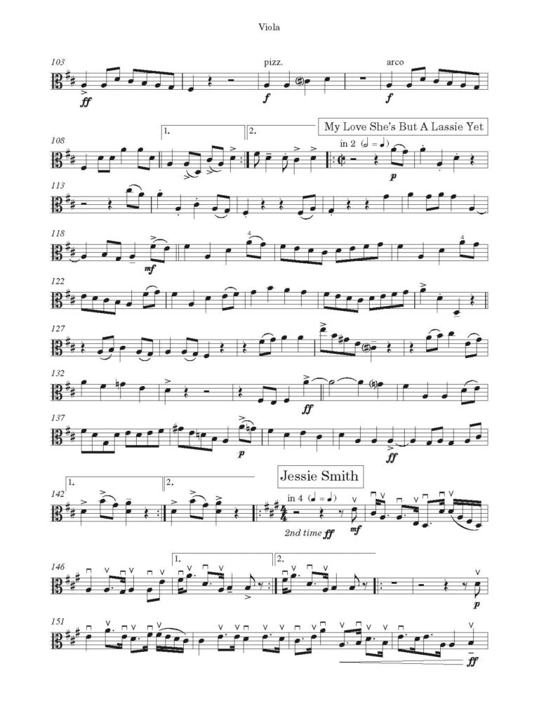 Highland Whisky Reels and Stathspeys for String Quartet - Digital Download