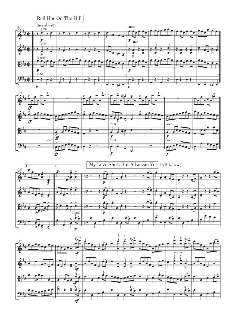 Highland Whisky Reels and Stathspeys for String Quartet - Digital Download