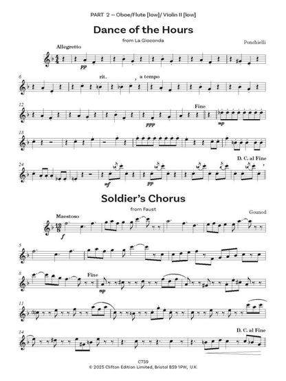 Grand Opera Four Operatic Favourites for flexible ensemble - Digital Download