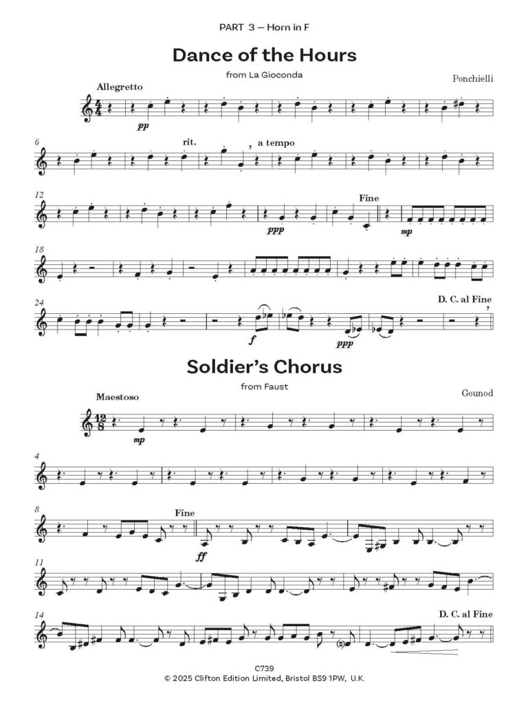 Grand Opera Four Operatic Favourites for flexible ensemble - Digital Download