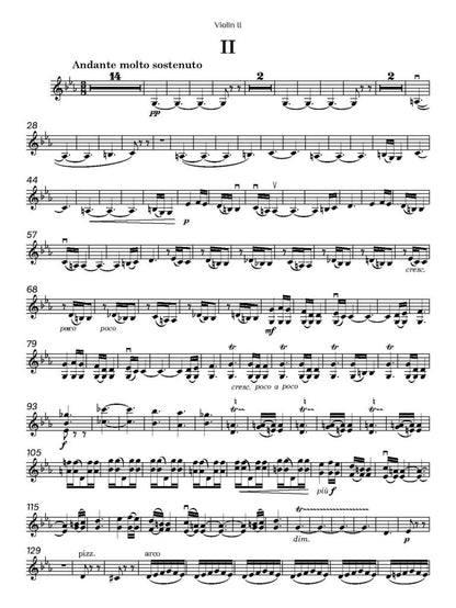 Rachmaninov, S - String Quartet No. 2 Score & Parts  - Digital Download