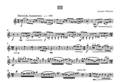 Mackie, Jayson - Concert Studies for Solo Trumpet - Digital Download