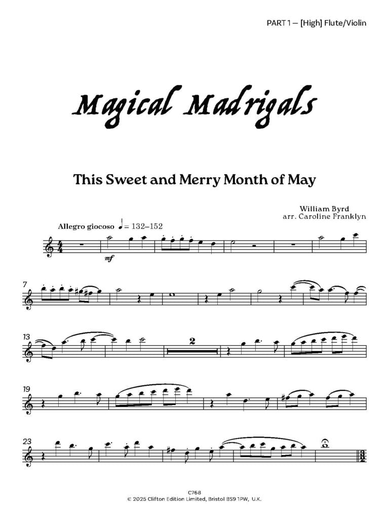 Magical Madrigals for Flexible Ensemble