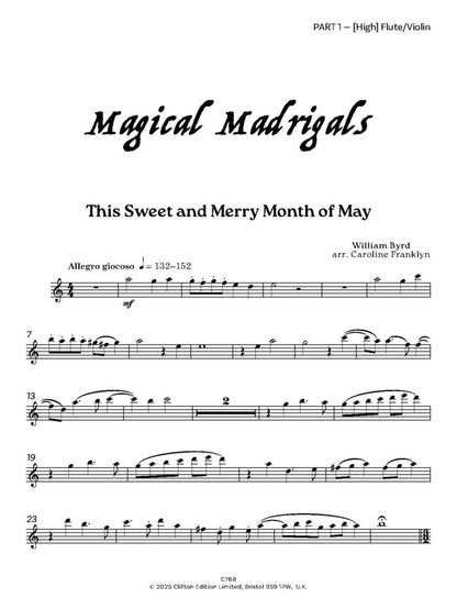 Magical Madrigals for Flexible Ensemble