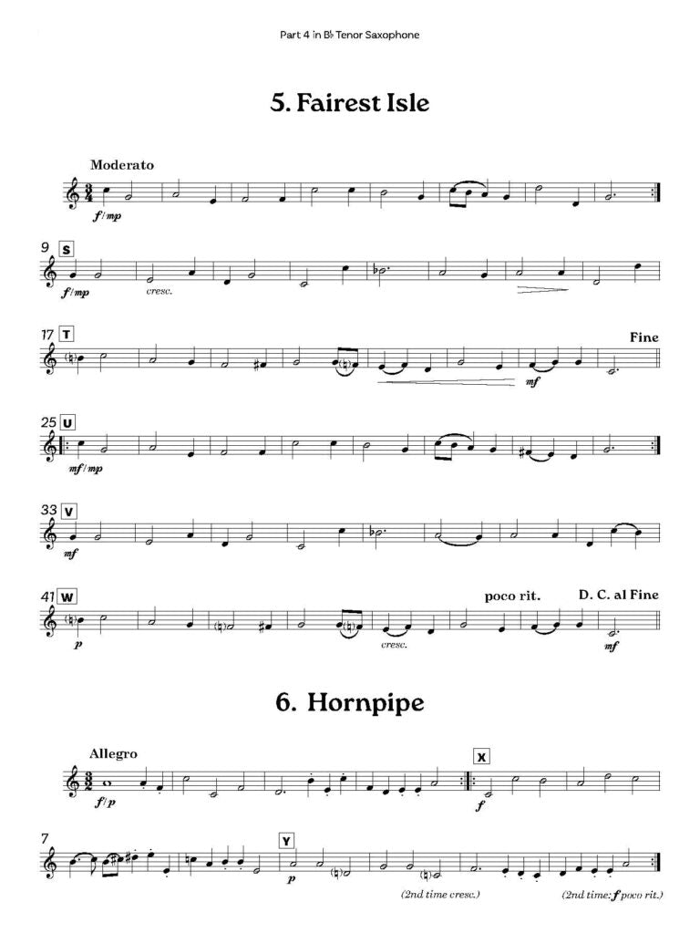 Purcell -Music from King Arthur for Flexible Wind Ensemble