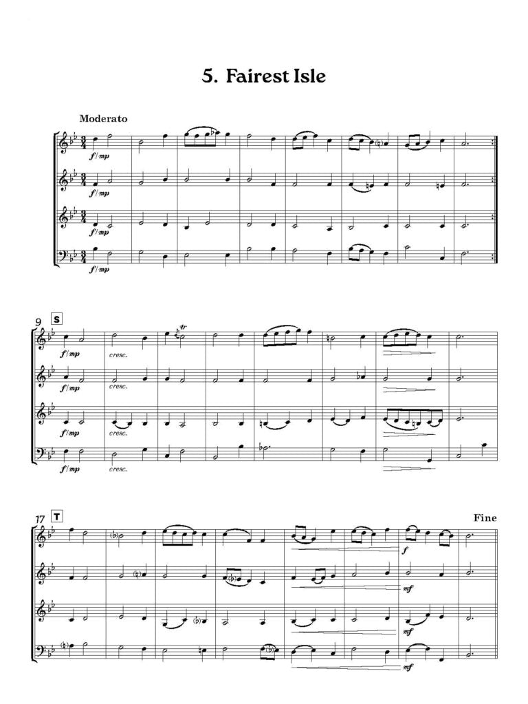 Purcell -Music from King Arthur for Flexible Wind Ensemble