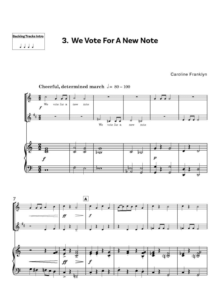 Two Boldly Blow Beginner Flute/Clarinet Duets with Optional Piano