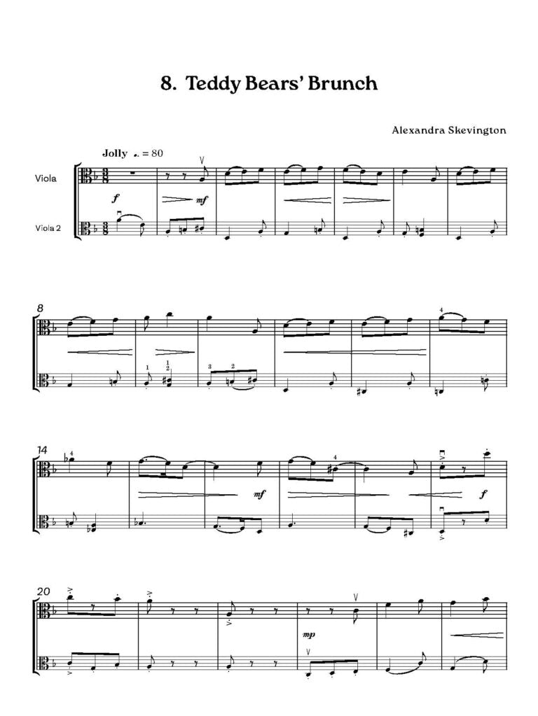 Skevington, Alexandra-  AltoTastic Book 1 Viola and Piano/Viola Duets - Digital Download