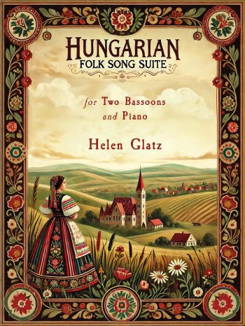Glatz, Helen - Hungarian Folk Song Suite for two bassoons and piano - Digital Download