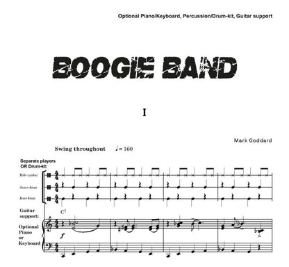 Goddard, Mark - Boogie Band Woodwind for Flexible Ensemble