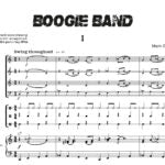 Goddard Mark - Boogie Band Brass for Flexible Ensemble