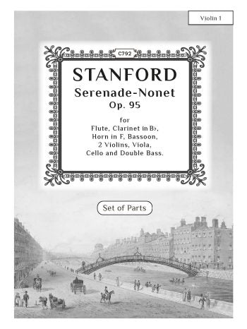 Stanford - Serenade-Nonet Op. 95 [Nonet version Parts] - Digital Download