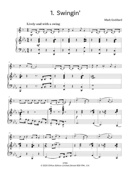 Party Pieces for Trumpet & Piano - Digital Download