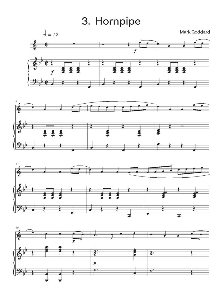 Party Pieces for Trumpet & Piano - Digital Download