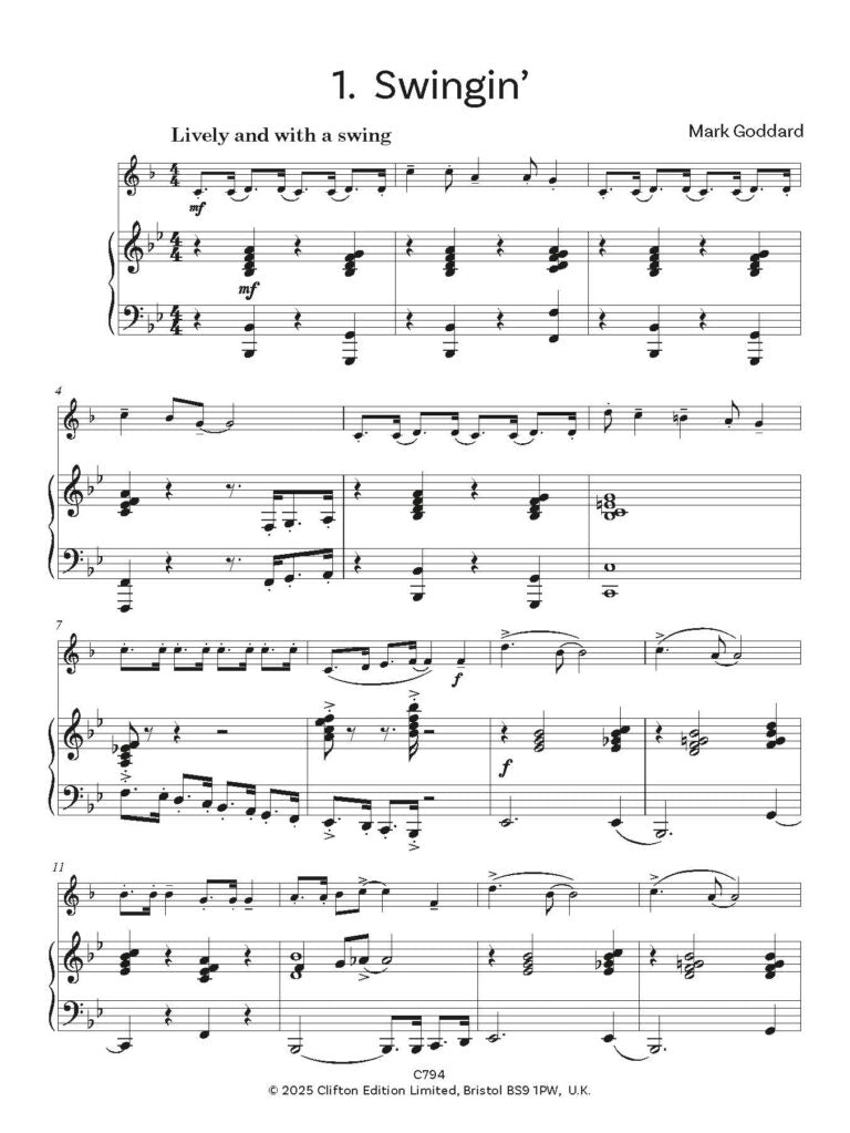 Party Pieces for Horn In F & Piano - Digital Download