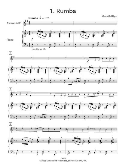 Star Turn for Trumpet for Piano
