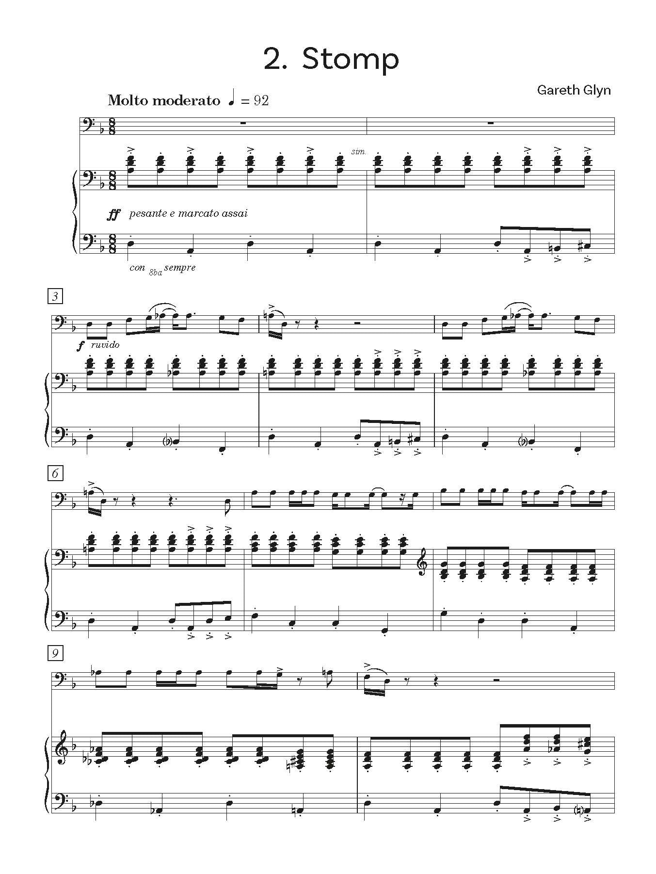 Star Turn for Trombone  (BC) and Piano