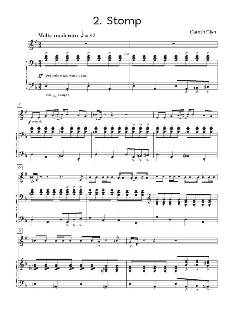 Star Turn Bb Trombone (treble clef) & Piano