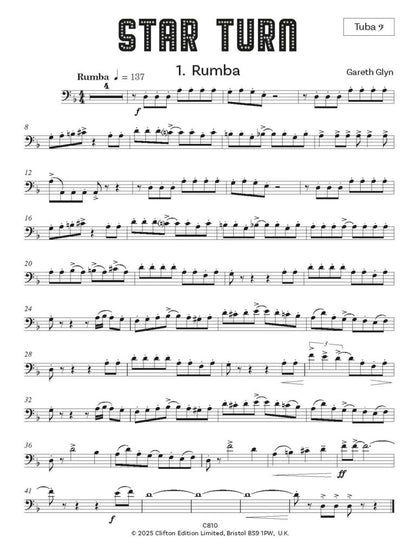 Star Turn for Tuba and Piano