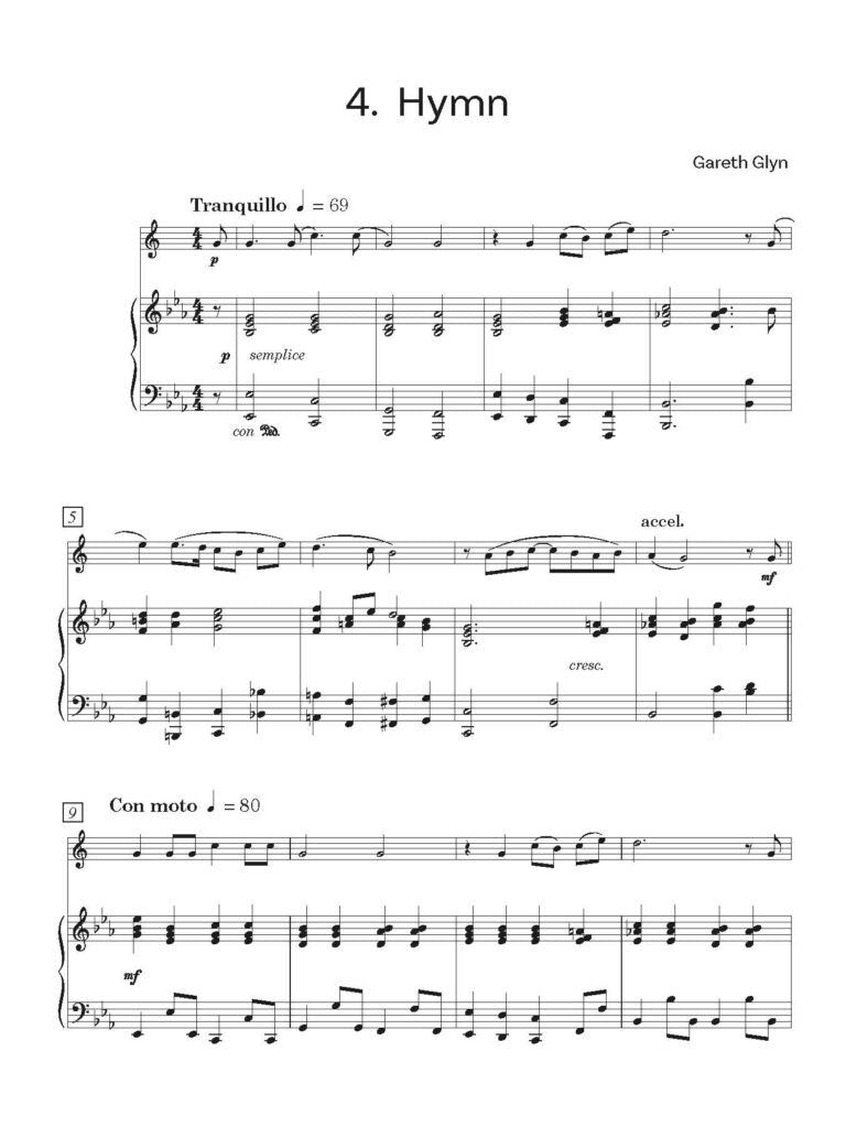 Star Turn for Eb Bass (treble clef) and Piano