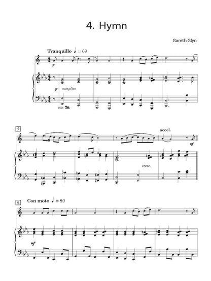 Star Turn for Eb Bass (treble clef) and Piano