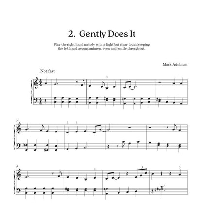 Adelman, Mark - First Jazz Moves Piano solos and duets in easy jazz style - Digital Download