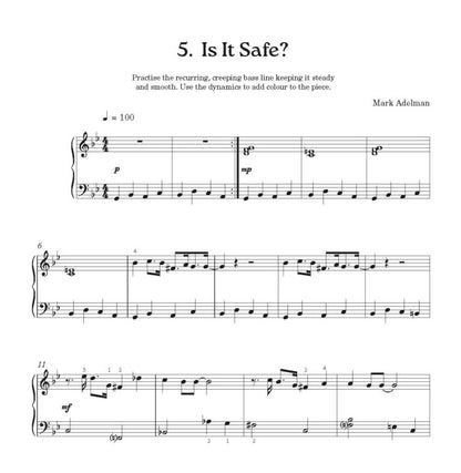 Adelman, Mark - First Jazz Moves Piano solos and duets in easy jazz style - Digital Download