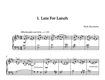Hermann, Nick One or the Other, Piano Pieces for solo piano - Digital Download