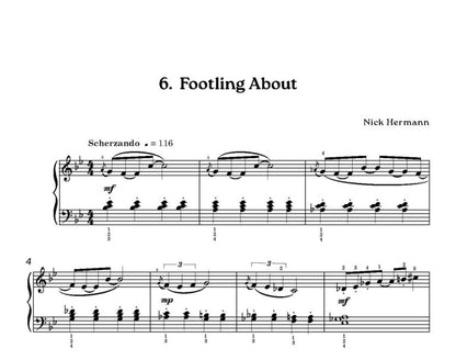 Hermann, Nick One or the Other, Piano Pieces for solo piano - Digital Download