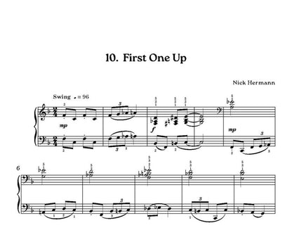 Hermann, Nick One or the Other, Piano Pieces for solo piano - Digital Download