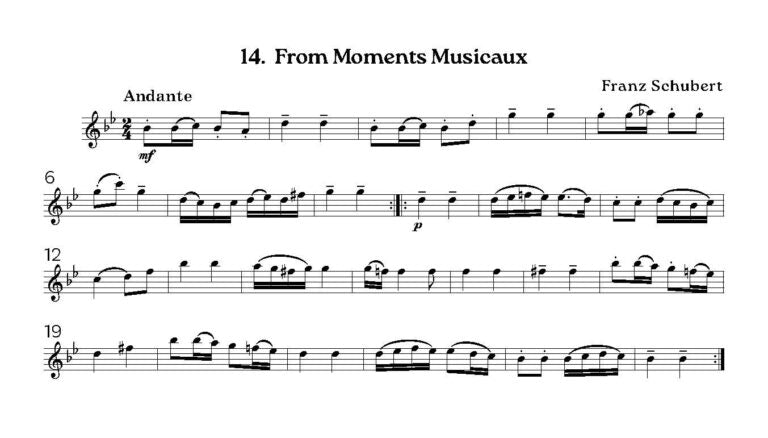 Hunt, Simon - Melodies for pleasure for solo flute or solo clarinet or solo oboe - (Digital Download)