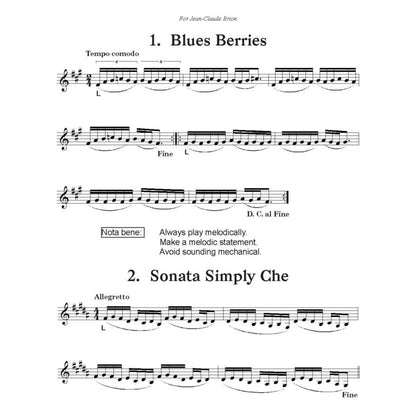 Greenberg, Ruben - Melodic Finger Twisters for Clarinet - Digital Download