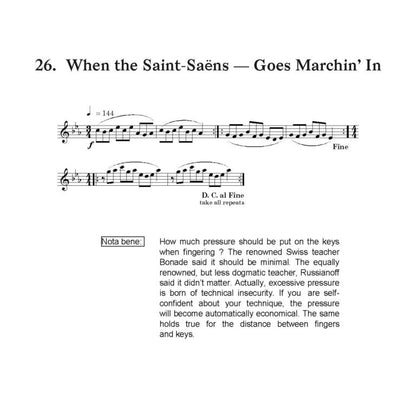 Greenberg, Ruben - Melodic Finger Twisters for Clarinet - Digital Download