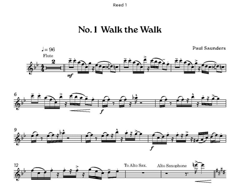 Saunders, Paul - Doublers Duets for Woodwind Doublers - Digital Download