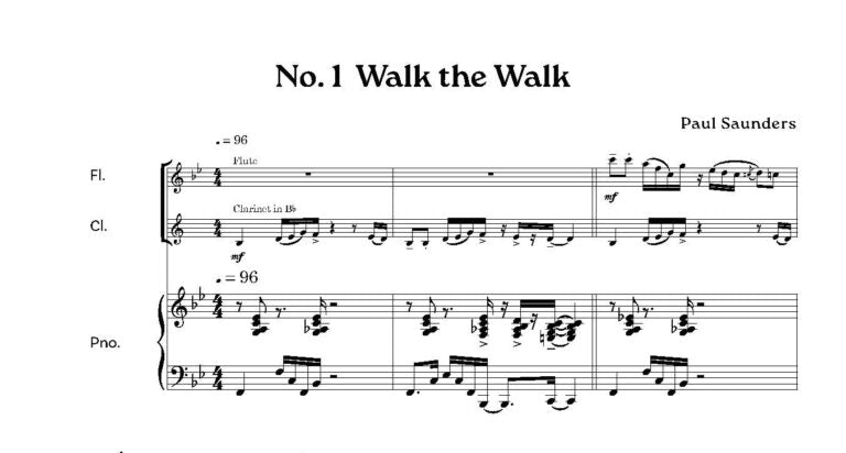 Saunders, Paul - Doublers Duets for Woodwind Doublers - Digital Download