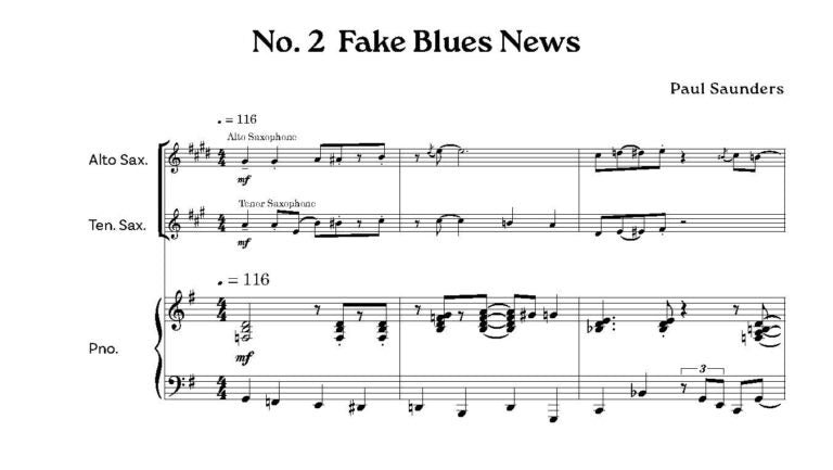 Saunders, Paul - Doublers Duets for Woodwind Doublers - Digital Download